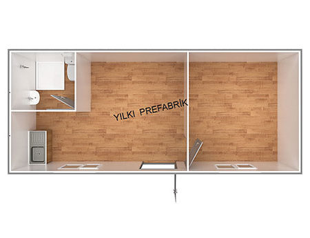 21 m2 konteyner