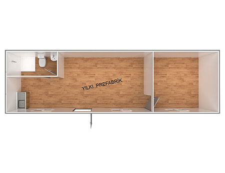 30 m2 konteyner ev