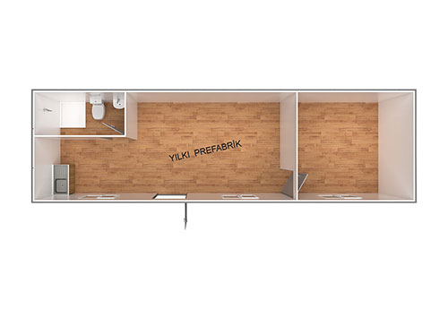 30 m2 konteyner ev